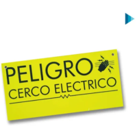 Cartel De Advertencia Cercas Eléctricas X 40 Unid.