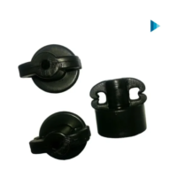 Aislador Plástico Circular X 10 Unid. Cerco Eléctrico