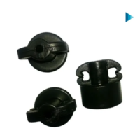 Aislador Plástico Circular X 20 Unid. Cerco Eléctrico