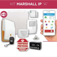 Alarma Marhsal + Magneticos + Sensores + Chip + App