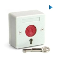 Pulsador Universal Panico Alarmas Retencion Por Llave Na/nc